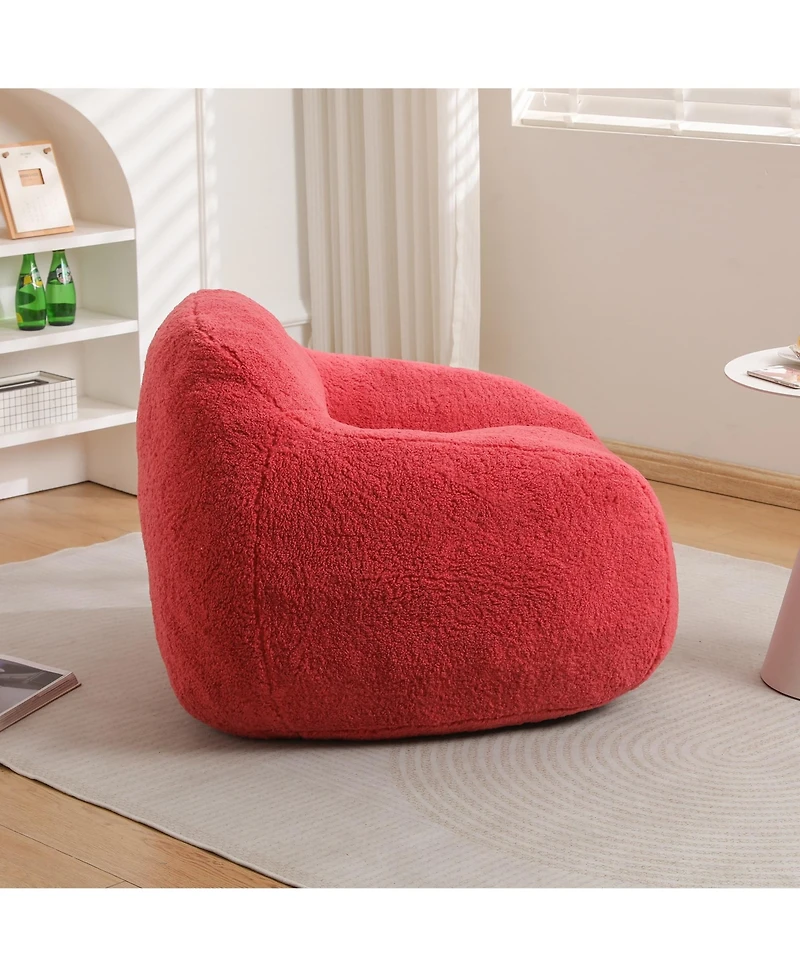 Giant Bean Bag Chair for Adults, Comfy Beanbag Couch with Armrests Living Room & Bedroom-The Pop Home