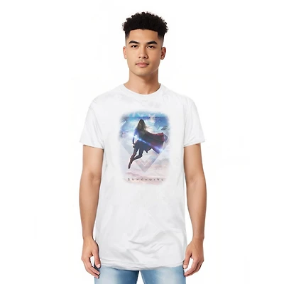 Supergirl Mens Endless Sky Short Sleeve Adult Tee / T-Shirt