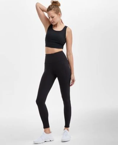 Id Ideology Womens Solid 7 8 Compression Leggings Xs 4x Created For Macys