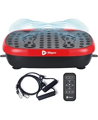 LifePro Compact Vibration Plate Exercise Machine for Full Body, Lymphatic Drainage, Joint Pain Relief & Calorie Burn