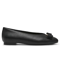 Anne Klein Women's Willow Bow Detail Round Toe Ballet Flats