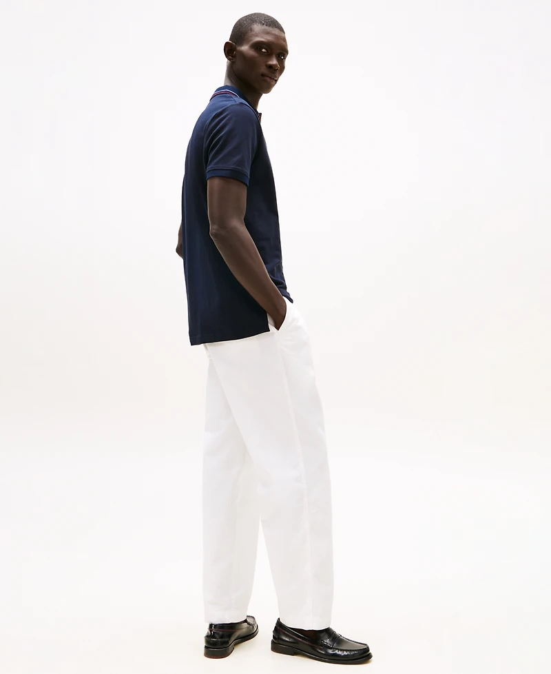 Tommy Hilfiger Men's Big & Tall Placket Interest Classic-Fit Polo Shirt