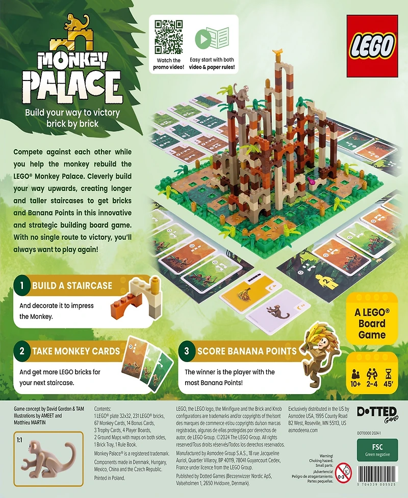 Lego Monkey Palace Board Game