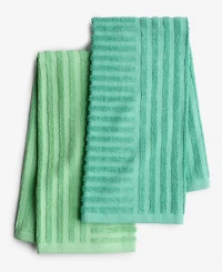 The Cellar 2 Pack Linear Sculpted Towels, Exclusively at Macy's