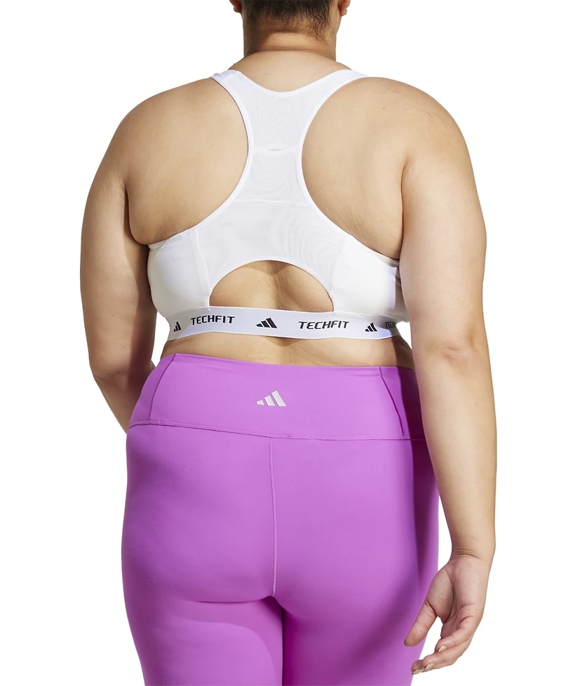 adidas Plus Techfit Racerback Sports Bra