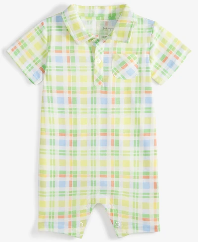Baby Boys Park Plaid Sunsuit, Exclusively at Macy's