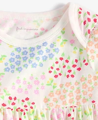 First Impressions Baby Girls Flower Garden Printed Skirted Sunsuit, Exclusively at Macy's