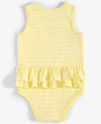 First Impressions Baby Girls Club Stripe Sunsuit, Exclusively at Macy's