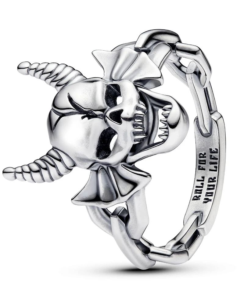 Pandora Sterling Silver Stranger Things Hellfire Club Ring