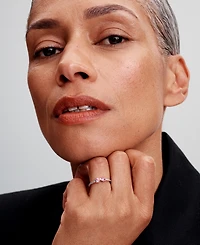 Pandora Sterling Silver Sparkling Pink Bow Ring