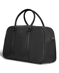 Onyx Leather Duffle Bag