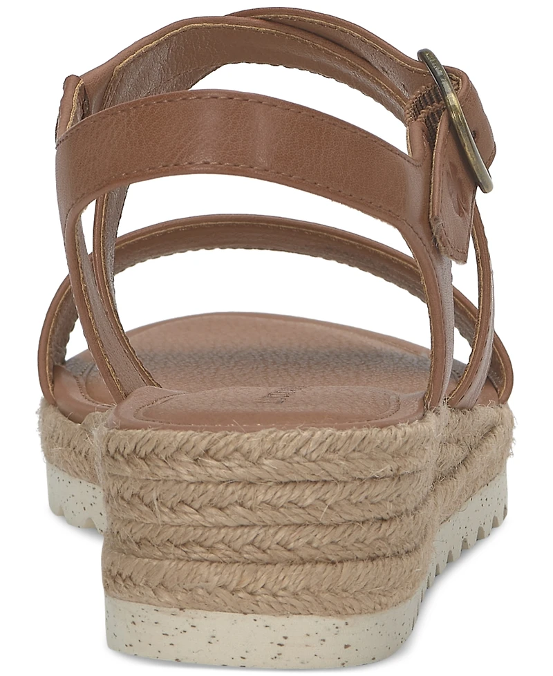 Lucky Brand Women's Trianna Strappy Espadrille Wedge Sandals
