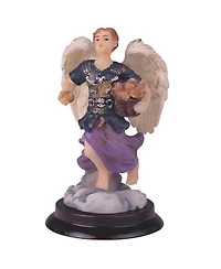 Fc Design "2-pc Set" 6"H Archangel Barachiel Statue Chief of The Guardian Angels Holy Figurine Angel of Blessings Figurine Statue Ornament and Perfect