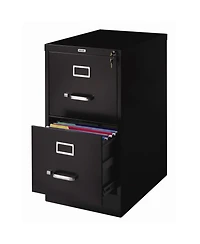 2-Drawer Vertical Filing Cabinet with Lock for Secure Office Storage