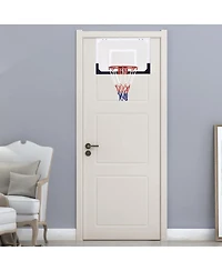 Kuyotq Over-The-Door Mini Basketball Hoop Includes Basketball & Hand Pump