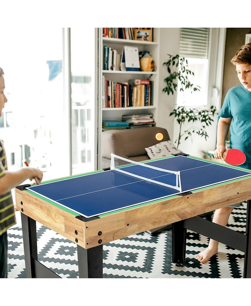 Kuyotq 10-in-1 Multi Combo Game Table Set for Home