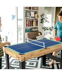 Kuyotq 10-in-1 Multi Combo Game Table Set for Home