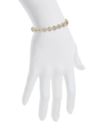 Disney Crystal Multi Color Station Mickey Mouse Tennis Bracelet