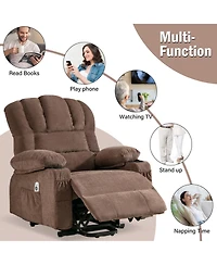 Power Lift Recliner Chair Recliners for Elderly with Heat and Massage
