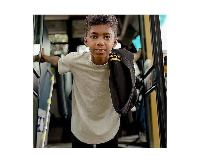 Mightly Boys & Girls 3pk Fair Trade Organic Cotton Classic Fit Tees