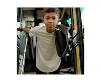 Mightly Boys & Girls 3pk Fair Trade Organic Cotton Classic Fit Tees