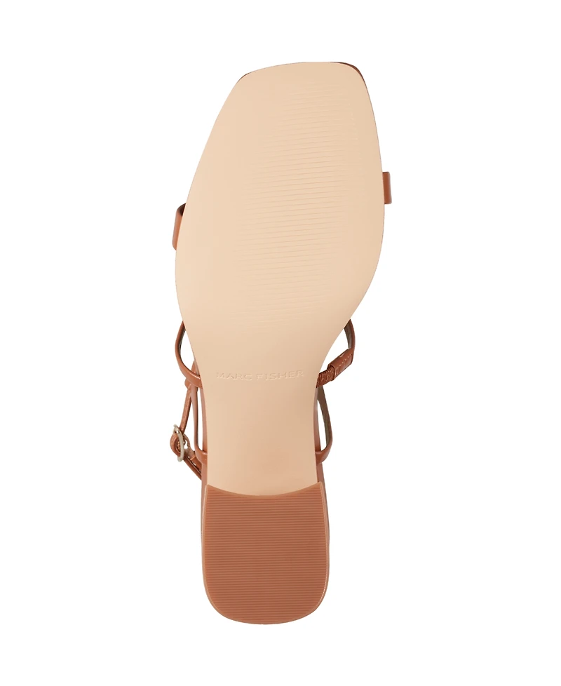 Marc Fisher Women's Gellyn Caged Block Heel Sandals