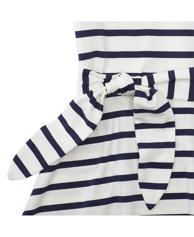 Hope & Henry Women's Tie Waist Knit Dress