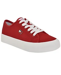 Tommy Hilfiger Women's Aressa Flag Lace-Up Sneakers