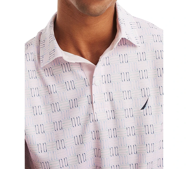 Nautica Men's Classic-Fit Printed Golf Polo Shirt