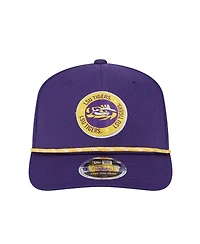New Era Men's Purple Lsu Tigers Coolera 9SEVENTY Rope Stretch-Snap Hat
