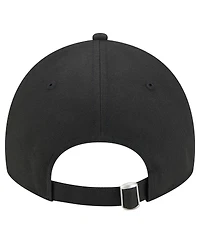 New Era Men's and Women's Black Las Vegas Aces Core Logo 9TWENTY Adjustable Hat