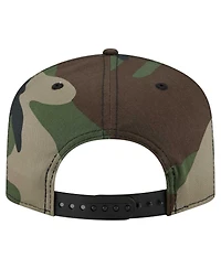 New Era Men's Camo Detroit Lions Woodsy 9FIFTY Snapback Hat