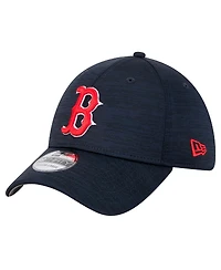 New Era Men's Navy Boston Red Sox Tech 39THIRTY Flex Hat