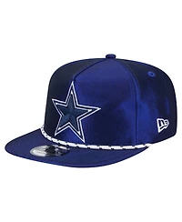 New Era Men's Navy Dallas Cowboys Rope Golfer Snapback Hat