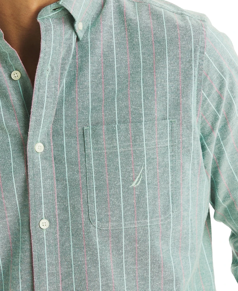 Nautica Men's Stripe Oxford Shirt