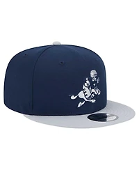 New Era Men's Navy/Gray Dallas Cowboys Main 9FIFTY Snapback Hat