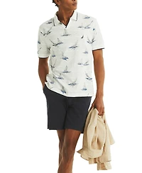Nautica Men's Printed Sailboat Polo Shirt