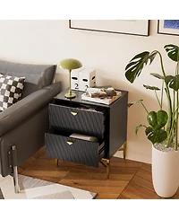 Boyel Living 2 - Drawer Wood Nightstand