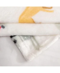 Linery & Co. Velvet Plush Cozy Christmas Throw Blanket