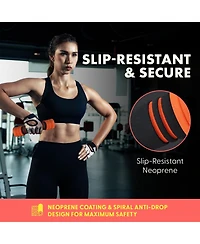 Squatz Compact Weight Dumbbells with Non-Slip Neoprene Grip for Versatile Workouts