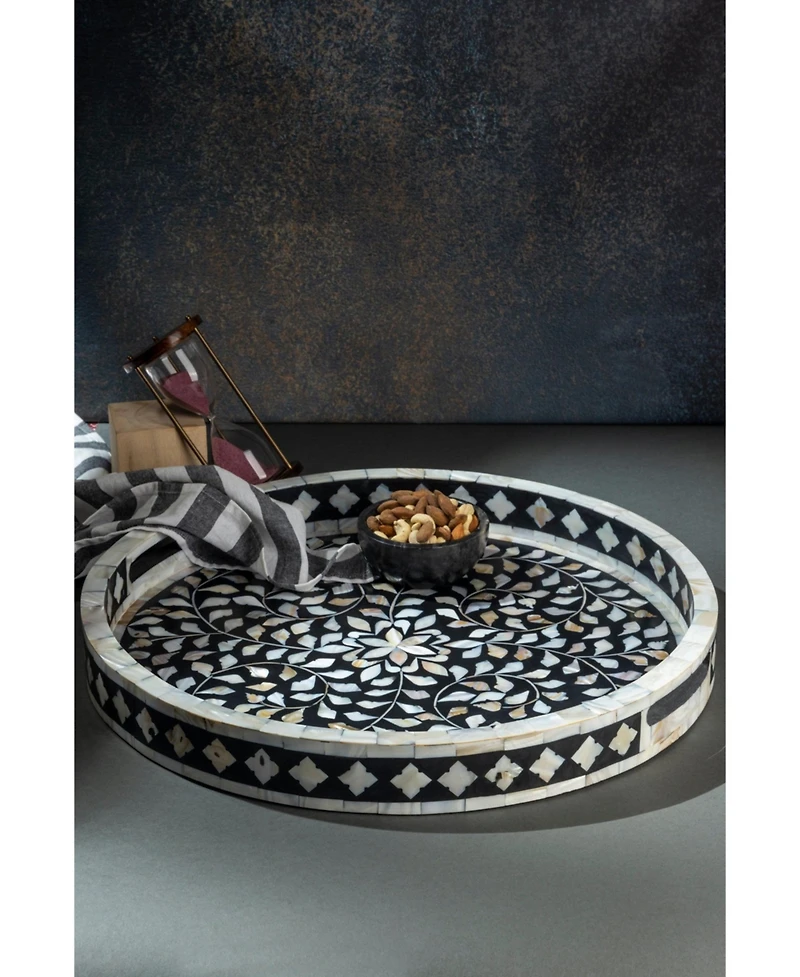Gauri Kohli Jodhpur Mother of Pearl Decorative Tray