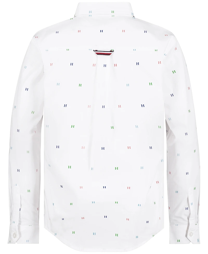 Tommy Hilfiger Toddler and Little Boys Printed Shirt