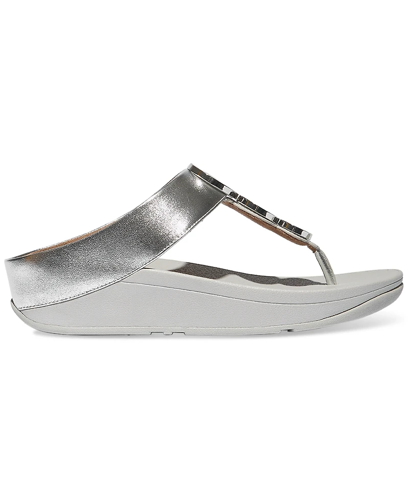 FitFlop Women's Fino Resin-Hoop Sandals