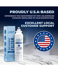 Mist Lg Refrigerator Water Filter, Compatible with Lg Water Filter 3 Pack