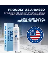 Mist DA29-00020B Water Filter Replacement. Compatible with Samsung: DA29-00020B-1, DA29-00020B, Haf-Cin/Exp, RF263BEAESR, RF28HMEDBSR, RF4287HARS