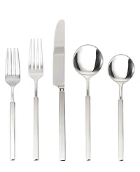 Fortessa Jaxson Brushed 20-Piece Flatware Set, Service for 4