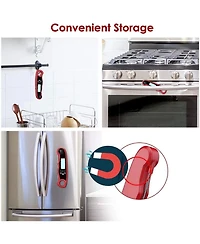 Cooking Thermometer with Dual Probes Meat Thermometer Digital Instant Read Kitchen Food Thermometer