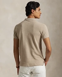 Polo Ralph Lauren Men's Custom Slim Fit Leather-Pony Polo Shirt