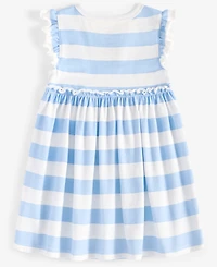 First Impressions Baby Girls Bold Stripe Dress, Exclusively at Macy's