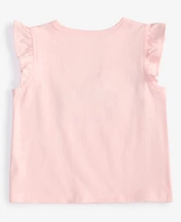 First Impressions Baby Girls Happy & Hoppy Flutter-Sleeve T-Shirt, Exclusively at Macy's